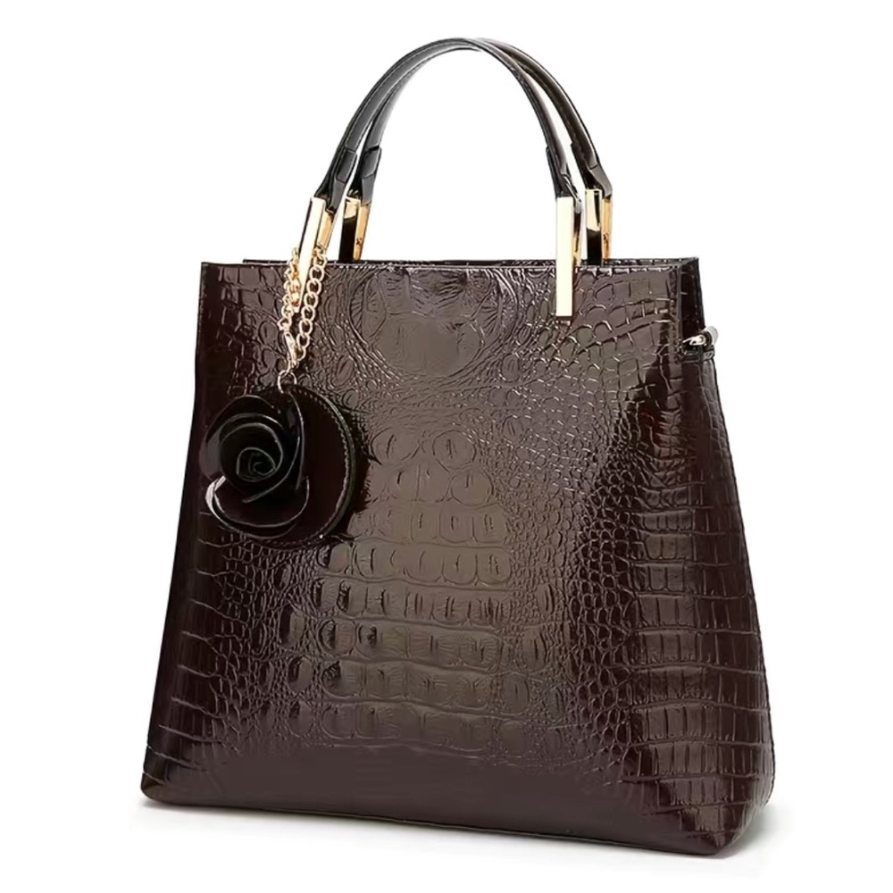 Women's Fashion Large Handbag - Adjustable Strap